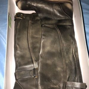 LUCKY BRAND RIDING BOOTS (REAL LEATHER)